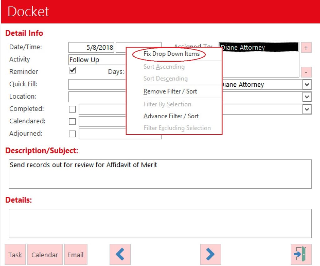 Reassigning Cases? No Problem in TrialWorks! - Case Management